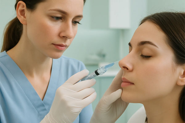 تزریق sVFبینی ، تزریق ژل بینی