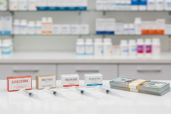 مقایسه قیمت فیلر های گونه در کلینیک ها