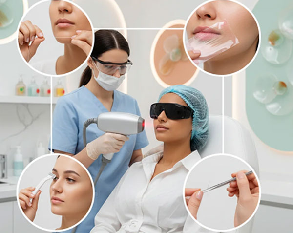  مقایسه لیزر با روش‌های سنتی