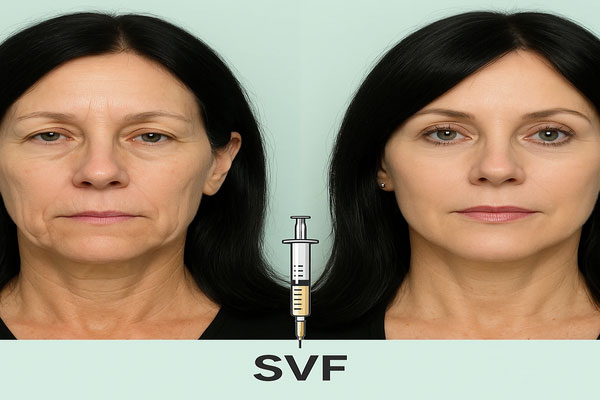 اثرات-زیبایی-تزریق SVF به پیشانی