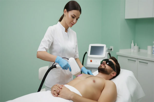 تعرفه-لیزر-موهای-زائد-مردان لیزر موهای زائد مردان