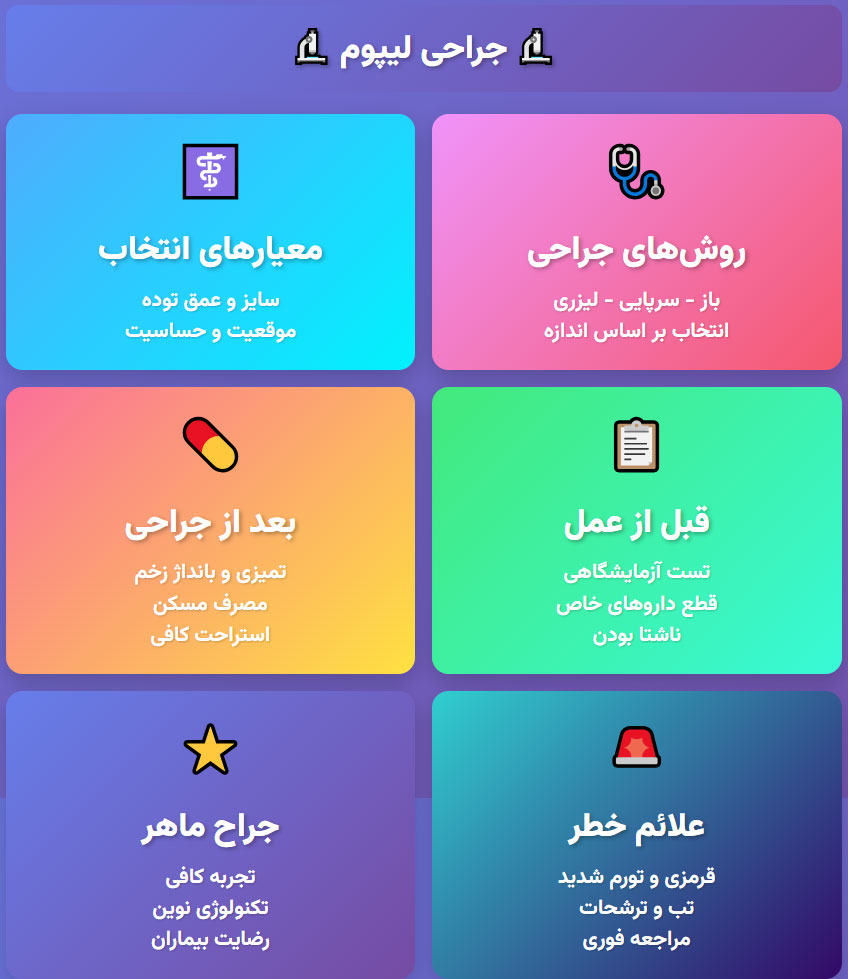 جراحی لیپوم
