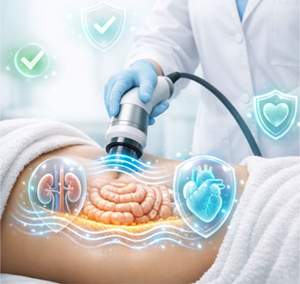 ایمنی شاک ویو برای بدن انسان