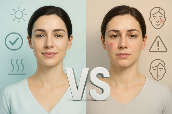 درمان تعریق صورت با بوتاکس