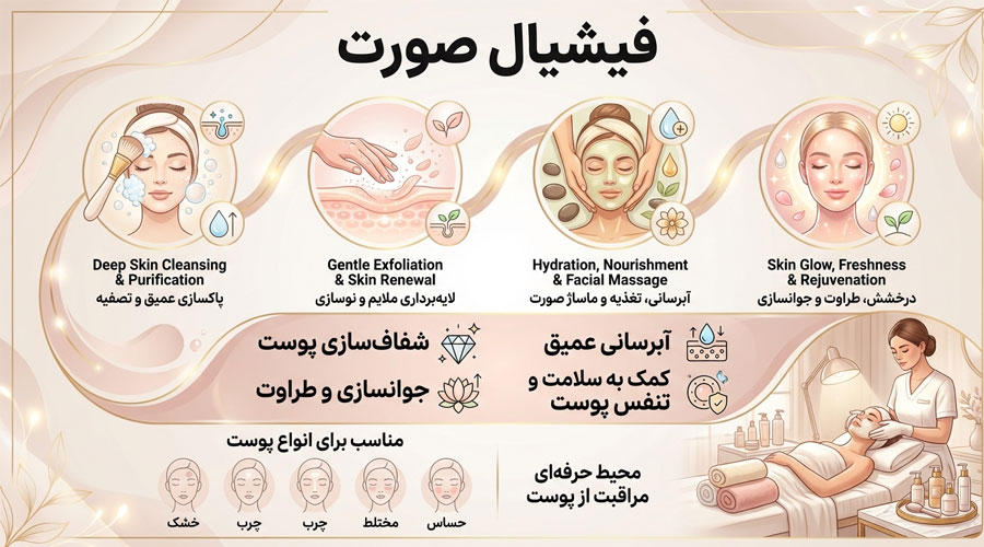 فیشیال صورت چیست