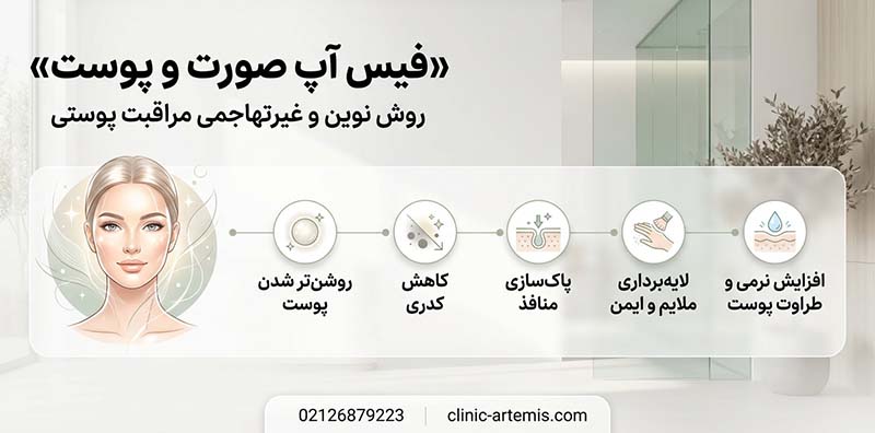 فیس آپ صورت و پوست